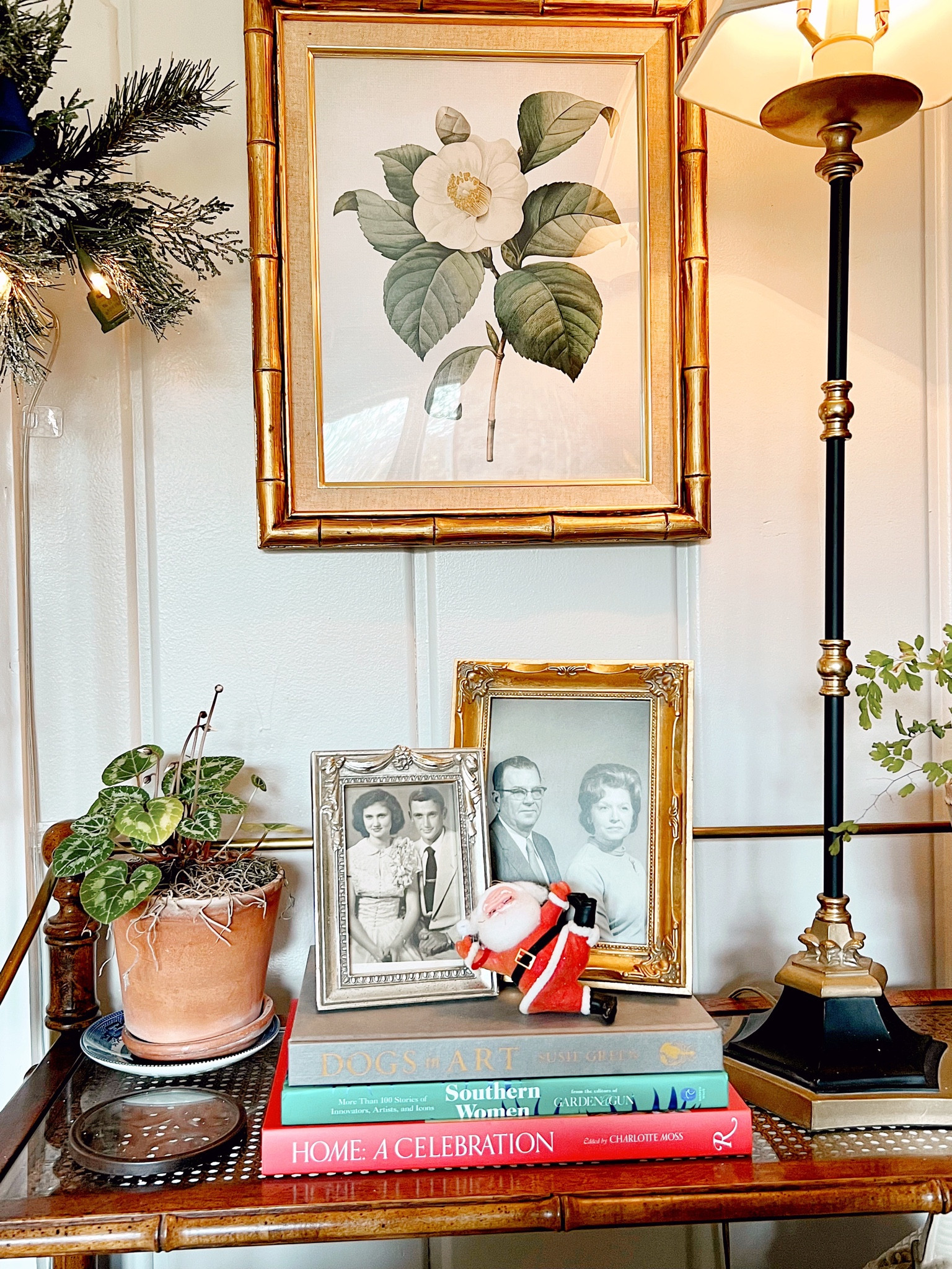 Little touches of Christmas are popping up everywhere! This cute little dancing Santa ornament was found in Grannie Ella’s stash.

#vintagesanta #heirlooms #familyheirlooms #sentimental #christmasdecor #christmaslivingroom #grandmillennial #grandmillenial #grandmillennialchristmas #grandmillennialhome #freshtraditional #traditionalisclassic #traditionalwithatwist #myvintagehome #seasonsofhome #myseasonalstyling #vintageholiday #vintagechristmas #itsacolorfullifetour #howivintage #collectedhome #collectedchristmas #vintagehomecrush #christmas

#LTKSeasonal #LTKHoliday