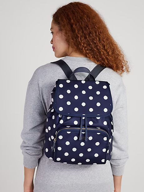 The Little Better Sam Sunshine Dot Medium Backpack | Kate Spade (US)