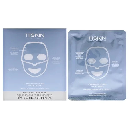 111Skin Cryo De-Puffing Facial Mask , 5 Pc Mask | Walmart (US)