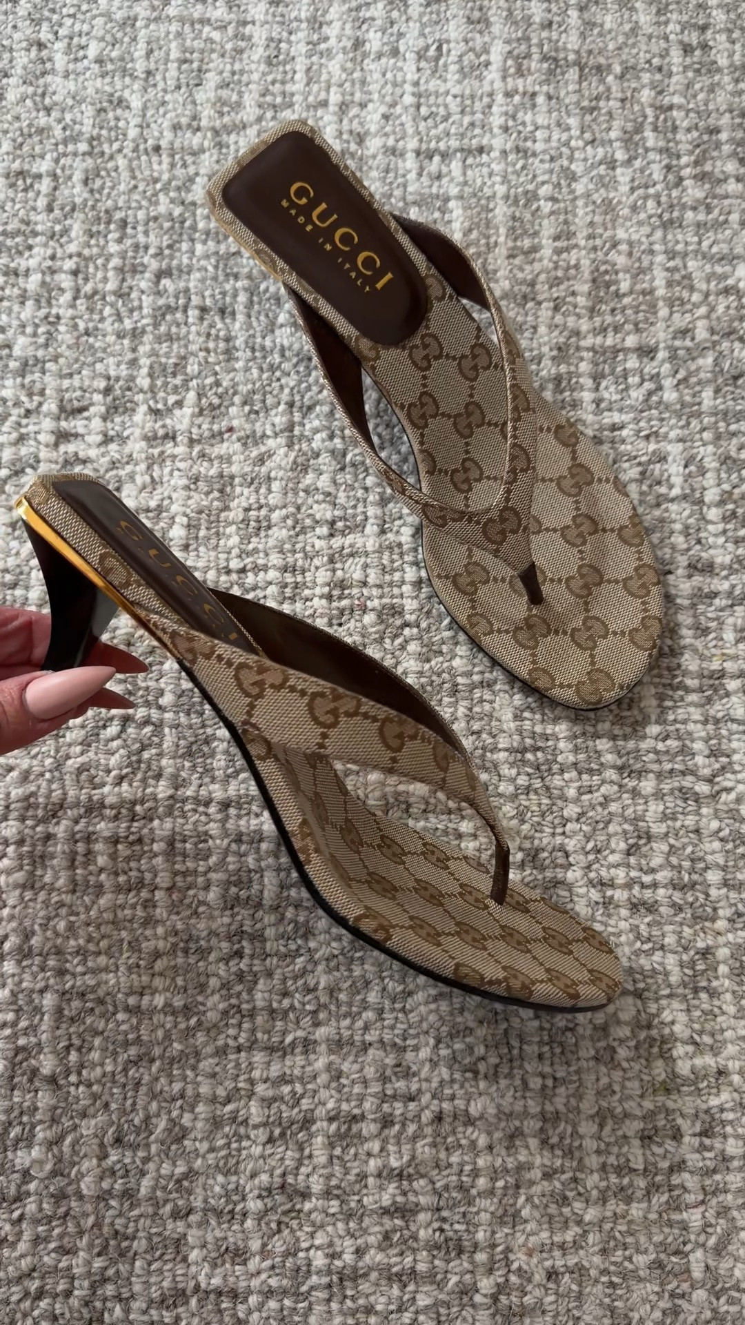 One of my favorite summer splurges ..runs tts, Gucci thong kitten heel sandals

#LTKSeasonal #LTKOver40 #LTKootd

#LTKSeasonal #LTKOver40 #LTKgrwm