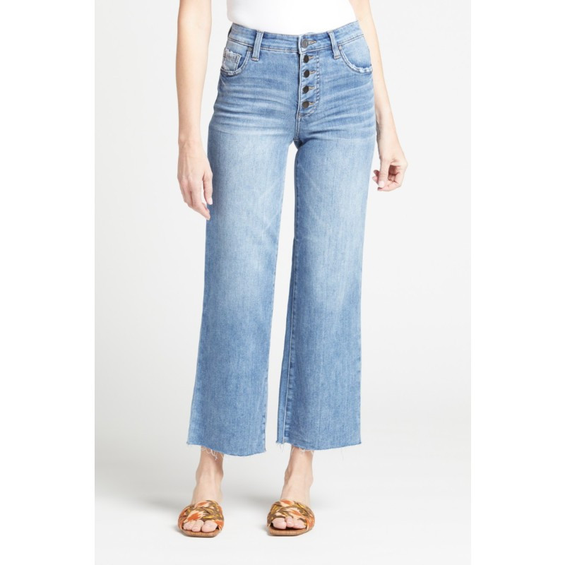KUT FROM THE KLOTH Charlotte High Rise Wide Leg Jean | EVEREVE | Evereve