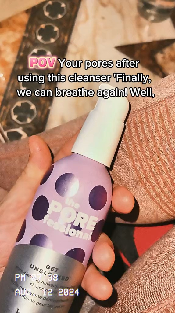 Professional pore unclogging face oil/ makeup remover. Gifts for girls, gifts for her, wife, grandma, aunt, affordable makeup, cyber Monday, Black Friday makeup, beauty, benefit club pink, benefit partner

#LTKBeauty #LTKStyleTip #LTKCyberWeek