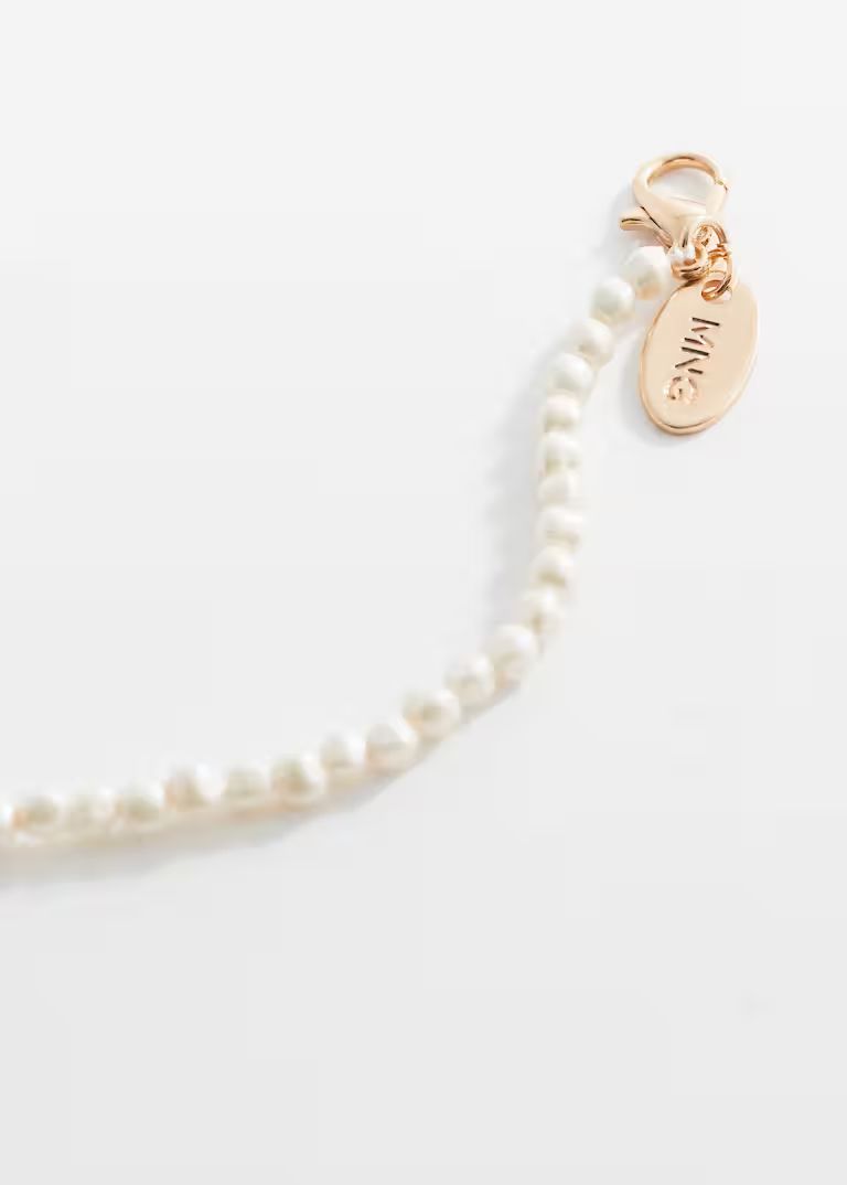 Pearl necklace -  Women | Mango USA | MANGO (US)