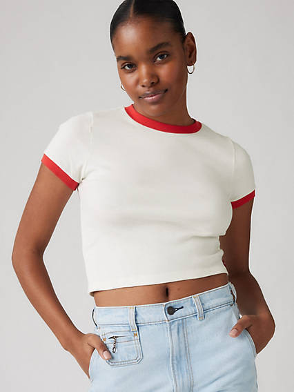 Levi's Essential Ringer Sporty T-Shirt - Women's XS | Levi's US