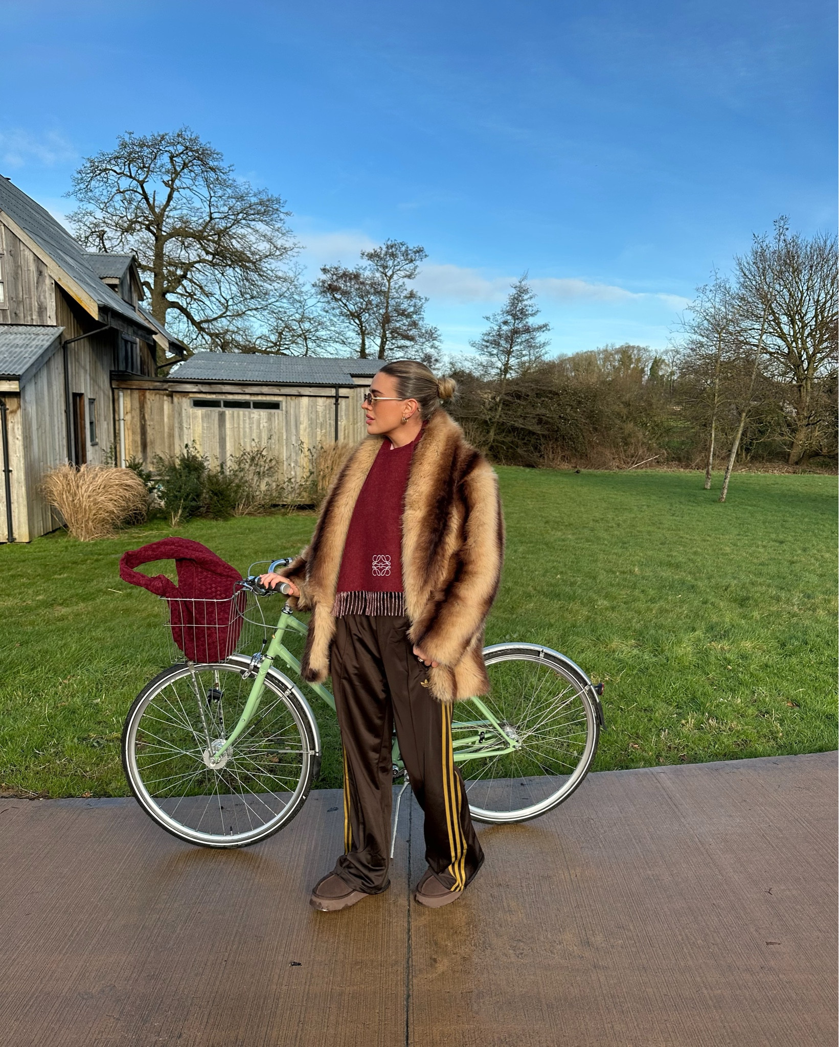 Faux fur season ft the trending adidas track pants. 

@asos is treating you to 20% off 1000’s of bits using code “TREAT”

#LTKstyletip #LTKwinter #LTKuk