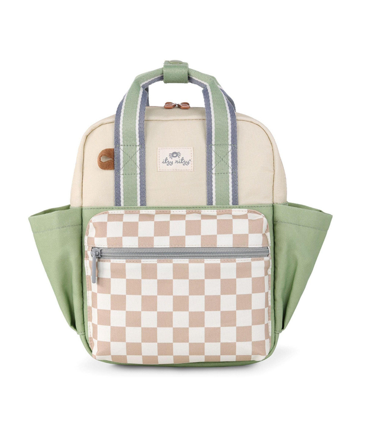 Itzy Ritzy Toddler Bag Checkered - Beige | Macy's