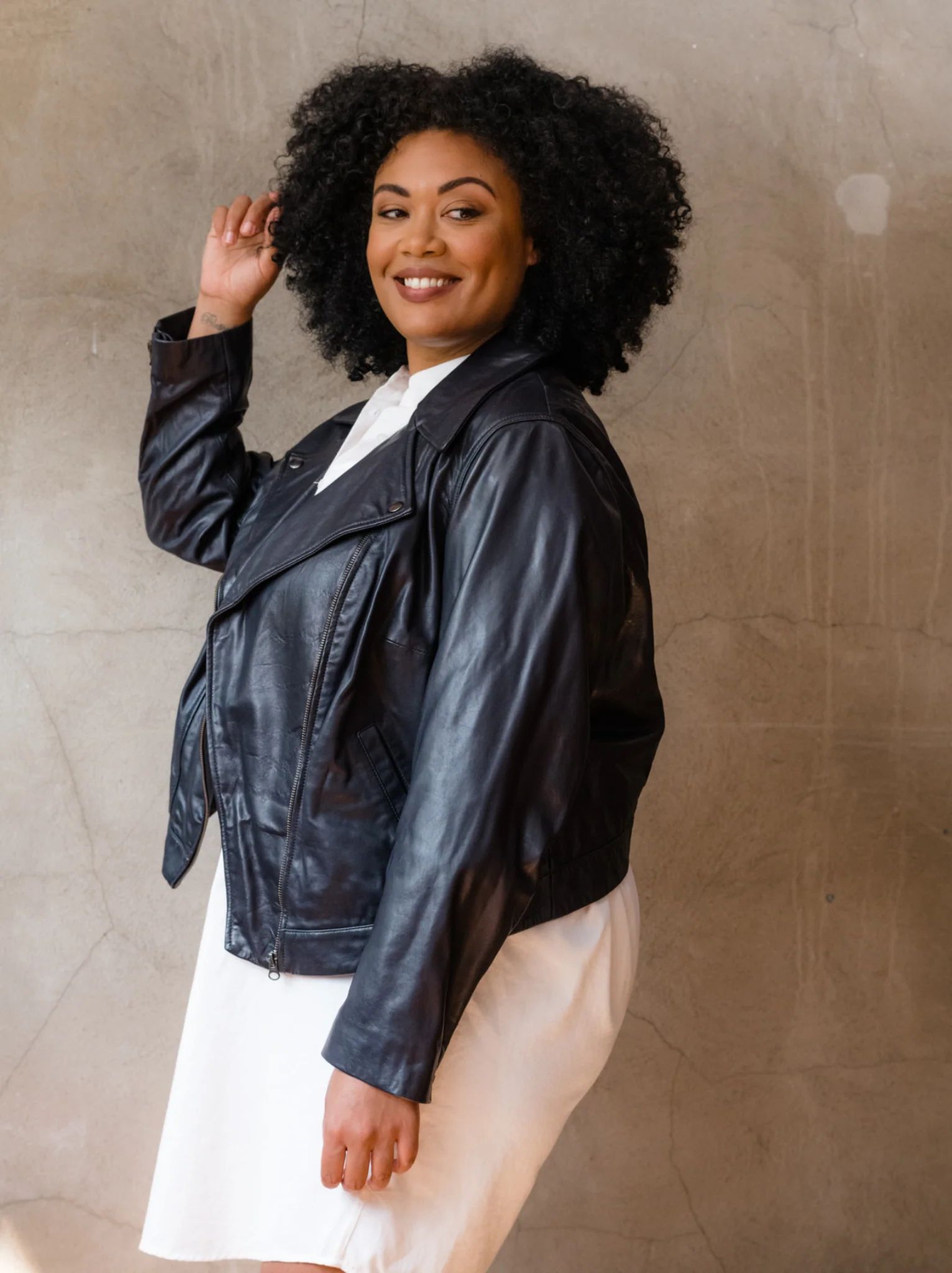 Maha Leather Jacket | ABLE Clothing