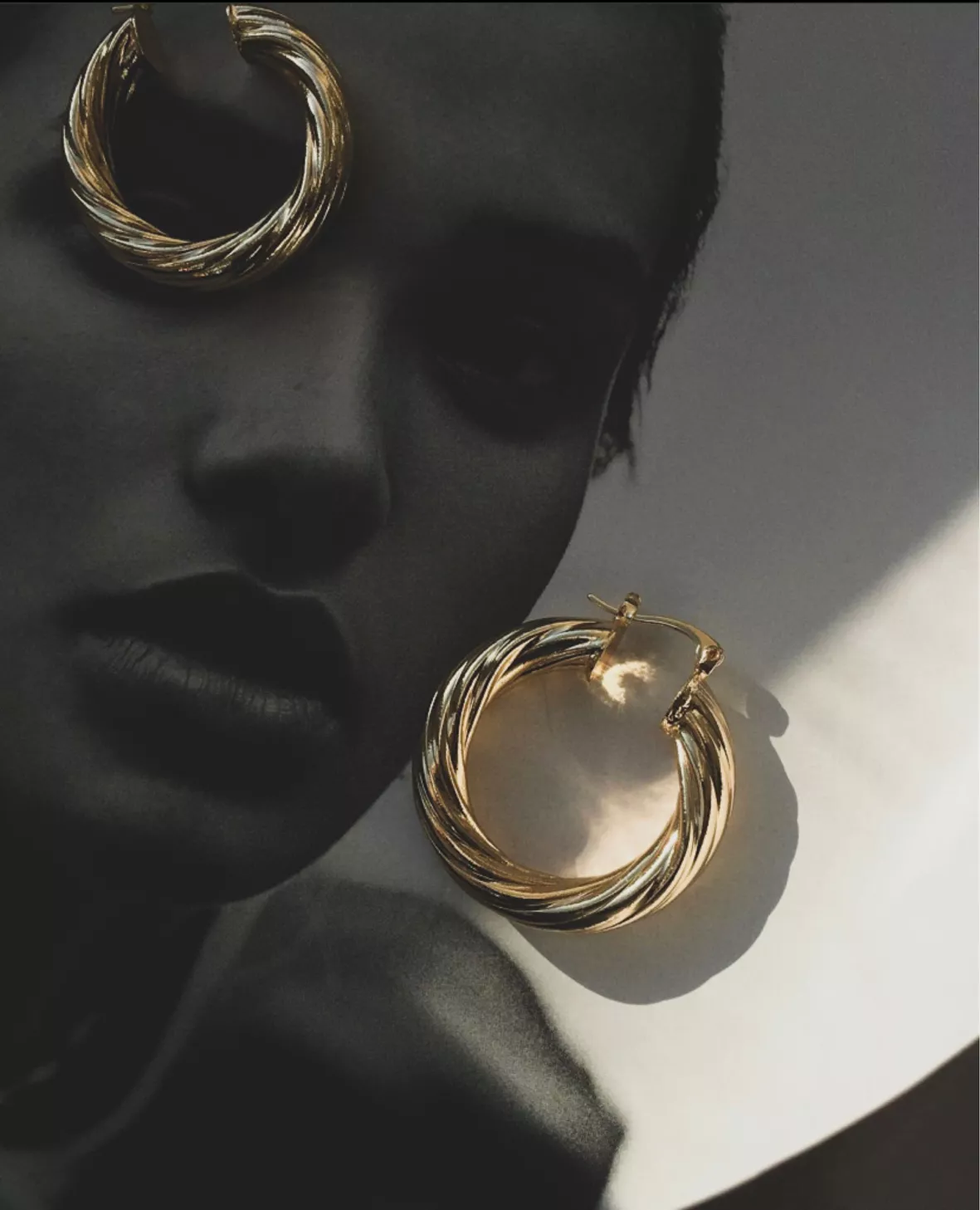 Twisted Hoop Earrings Gold Gifts … curated on LTK