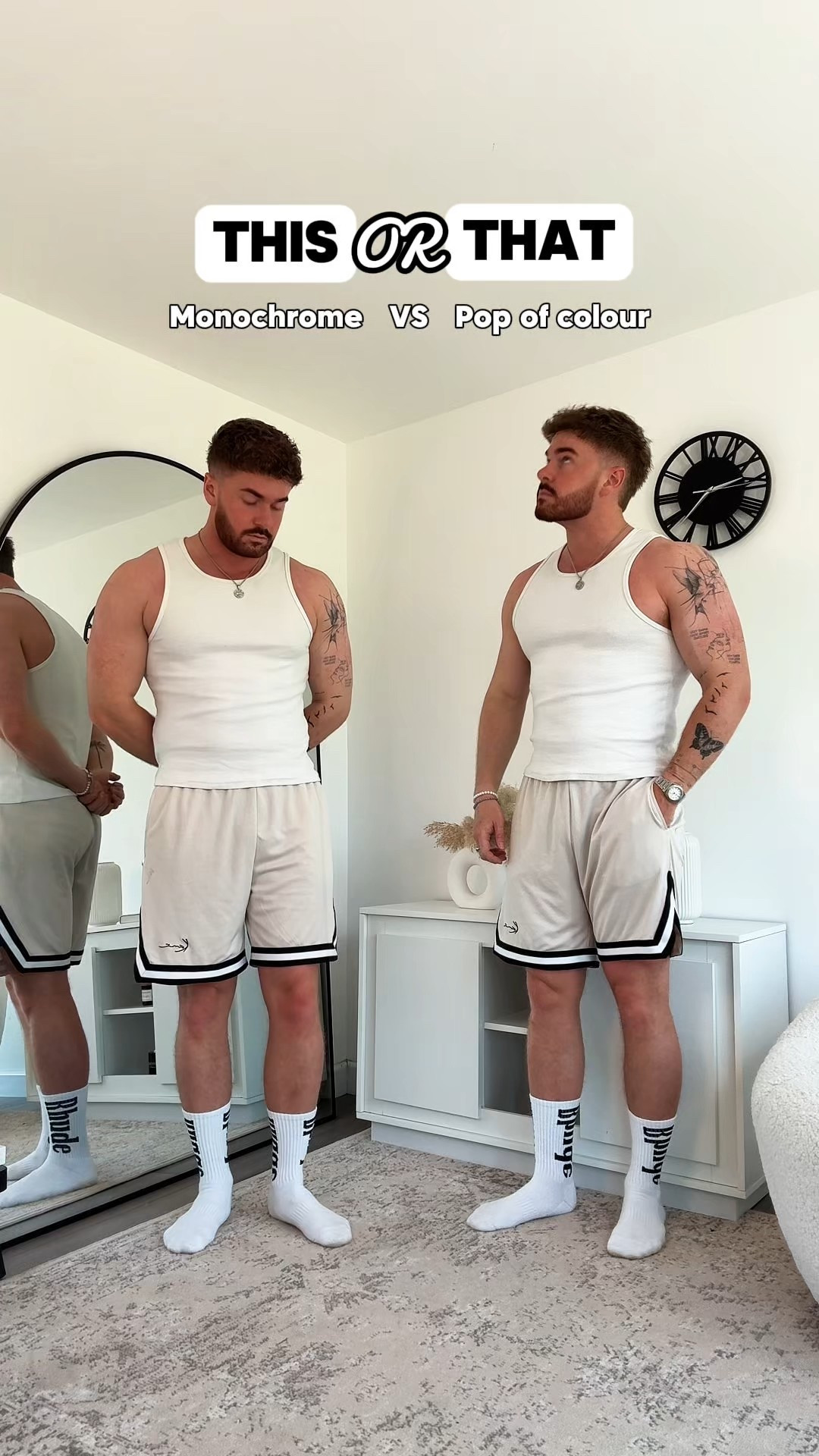 Monochrome VS pop of colour 

#LTKmens #LTKsummer #LTKspring