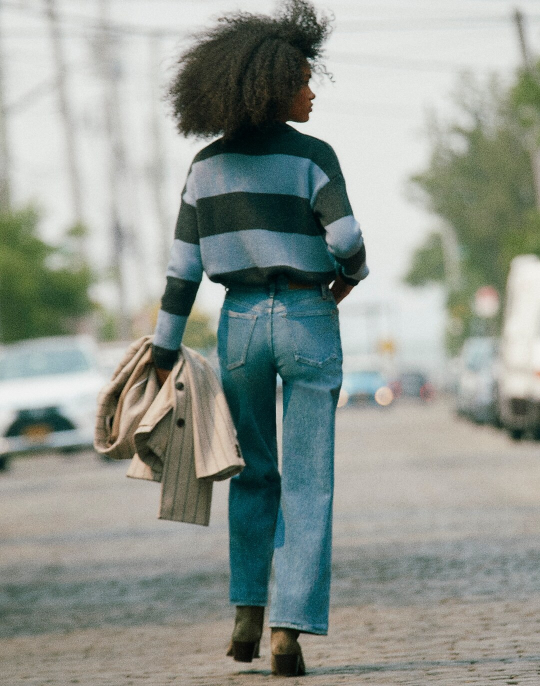 The Petite Perfect Vintage Wide-Leg Jean in Heathcote Wash | Madewell