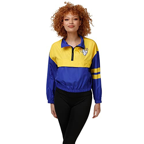 FOCO Los Angeles Rams NFL Womens Winning Play Windbreaker | Amazon (US)