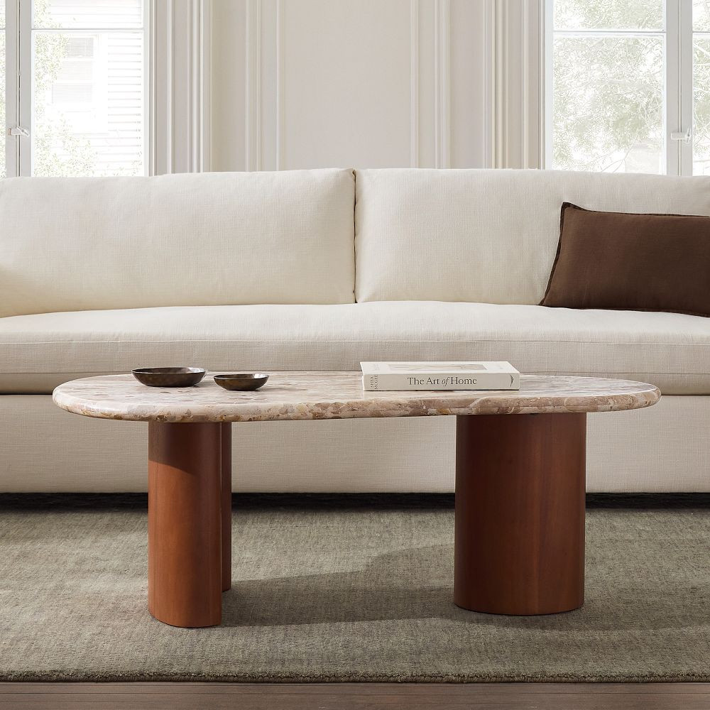 Alora Marble Coffee Table (44") | West Elm (US)