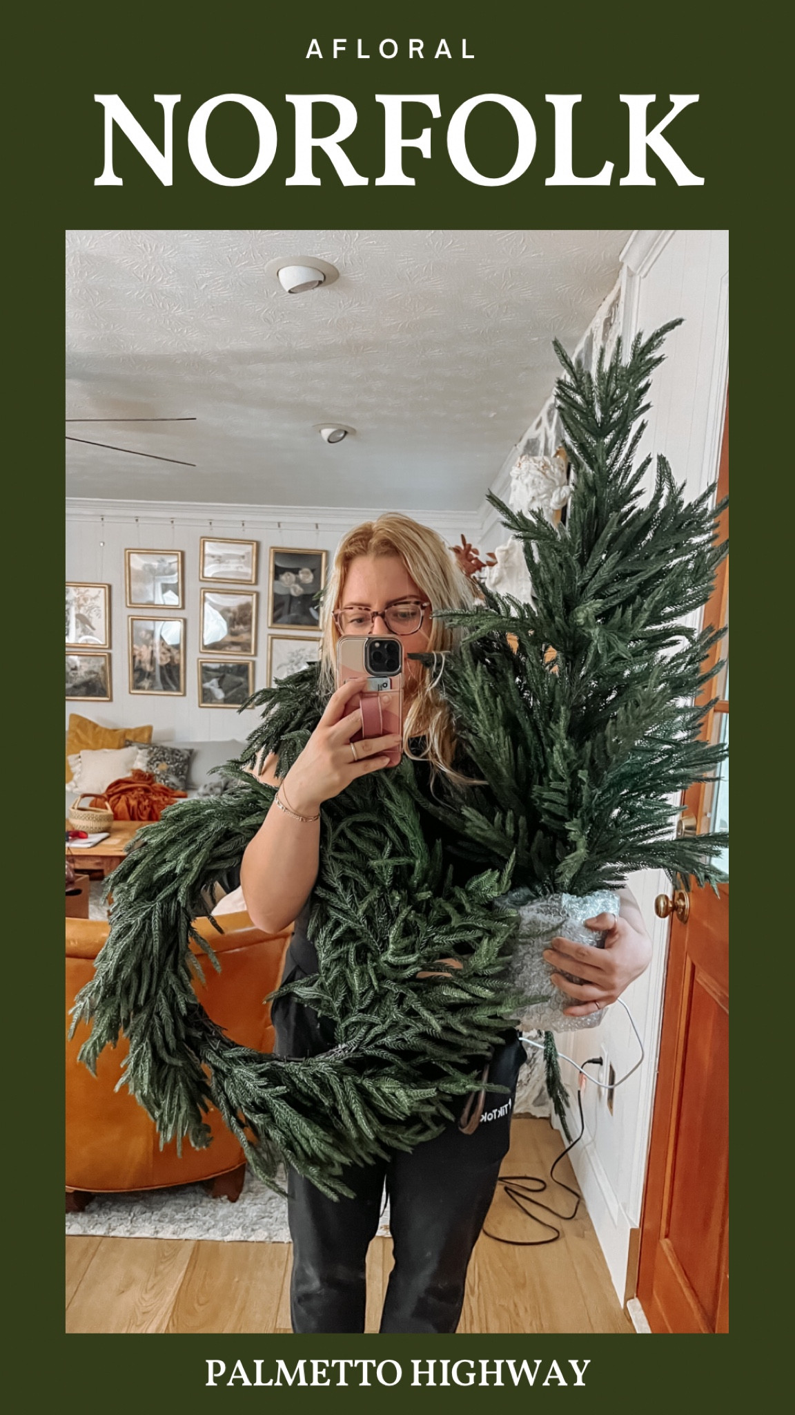 SALE!!! 
These garlands and wreaths are my all time FAVORITE! Now is the best time to buy your holiday greenery because they sell out fast, AND they're having a huge sale!  I got the Norfolk wreath, tree, 2 60" garland, and the suuuper long garland!

Use code NORFOLK for 25% off!

Christmas Garland | Christmas Decor 



#LTKHoliday #LTKsalealert #LTKhome