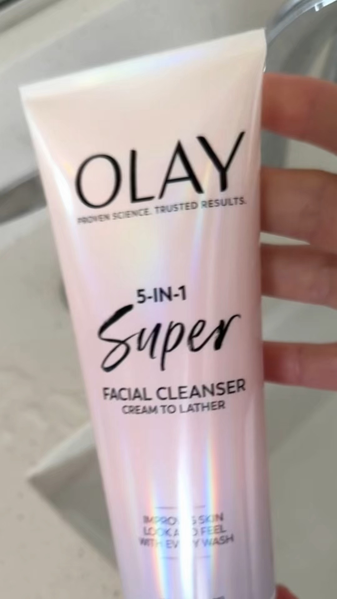 Olay 5-in 1 super facial cleanser.Love it. 

#LTKOver40 #LTKBeauty #LTKselfcare