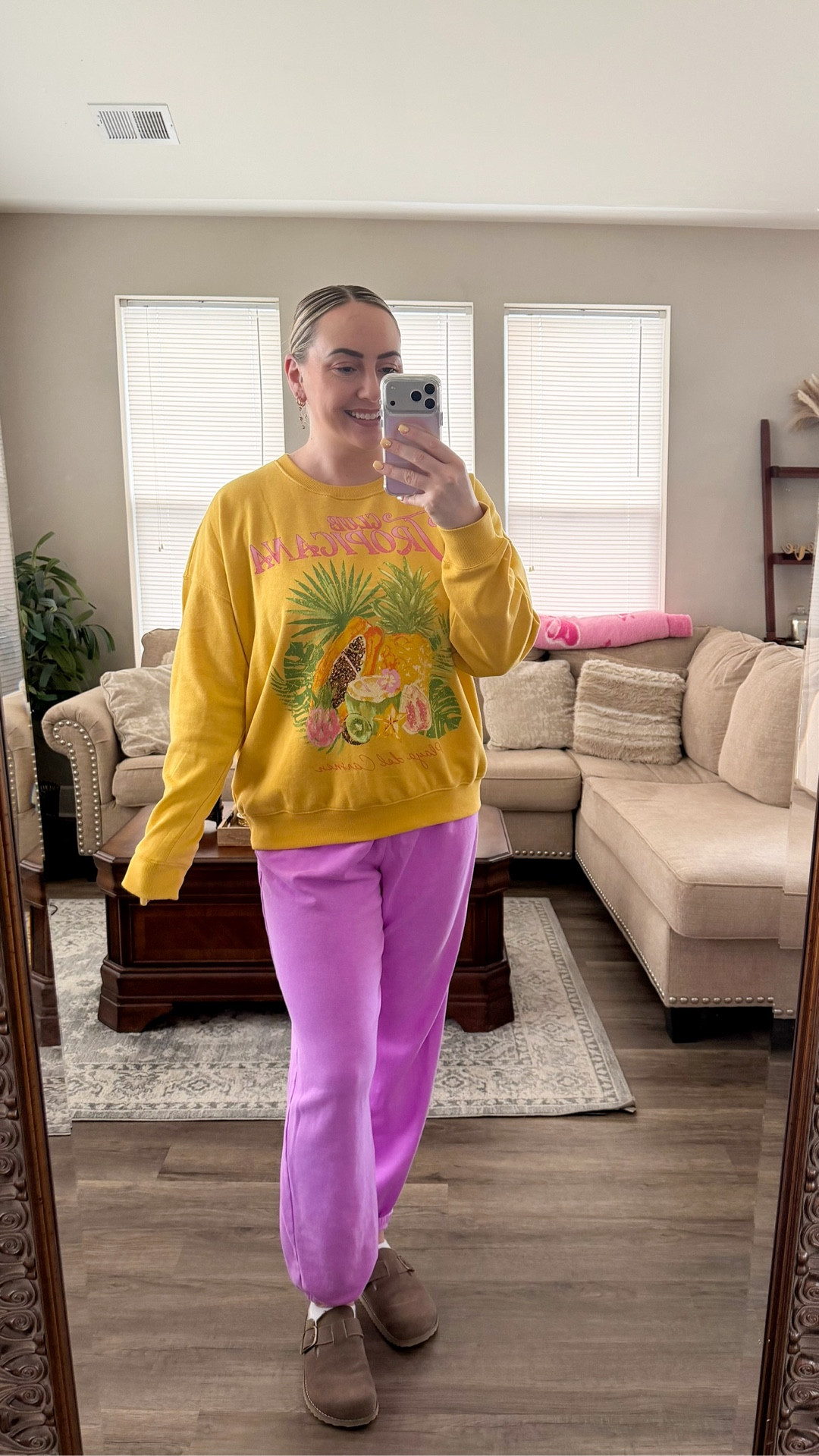 The cutest graphic sweatshirts for spring 🌸

I love an easy casual sweatshirt outfit, and these oversized graphic sweatshirts are perfect for spring layering with denim, joggers, or casual everyday outfits. The colors and prints are so fun for the season.

Perfect for weekend errands, travel days, casual work from home, or a coffee run.

Fit: I sized up for a more oversized fit.
Both sweatshirts are linked 



#LTKootd #LTKTall