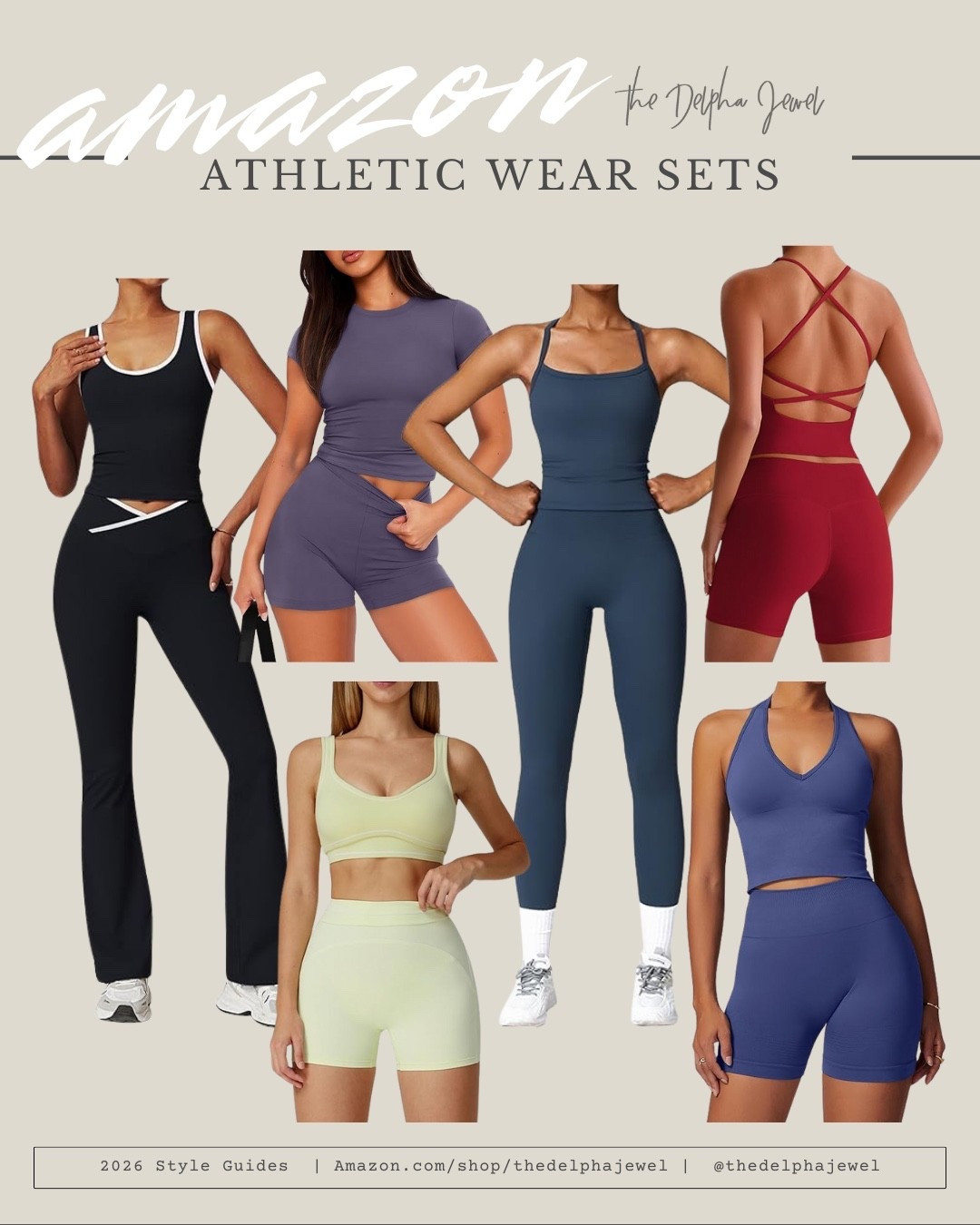 Loving these athletic wear sets from Amazon! 

Amazon fashion, workout clothes, activewear, Athleisure 

#LTKActive #LTKFindsUnder50 #LTKFindsUnder100