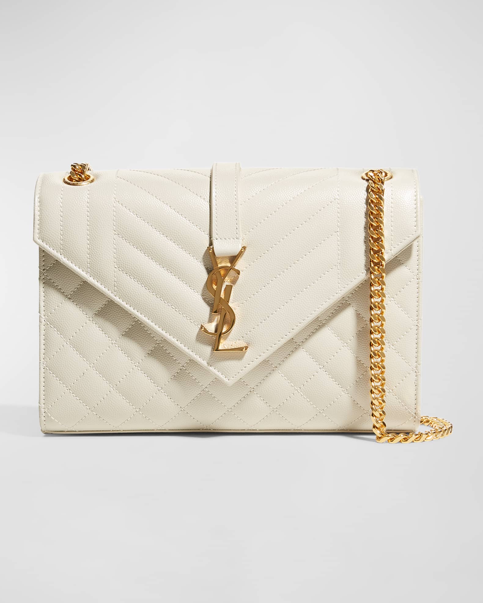 Medium Envelope Chain Shoulder Bag | Neiman Marcus