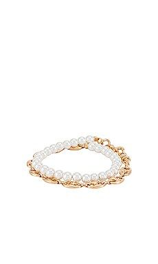 Ettika Wrap Bracelet in Gold from Revolve.com | Revolve Clothing (Global)
