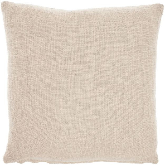 Life Styles Solid Woven Cotton Throw Pillow - Mina Victory | Target