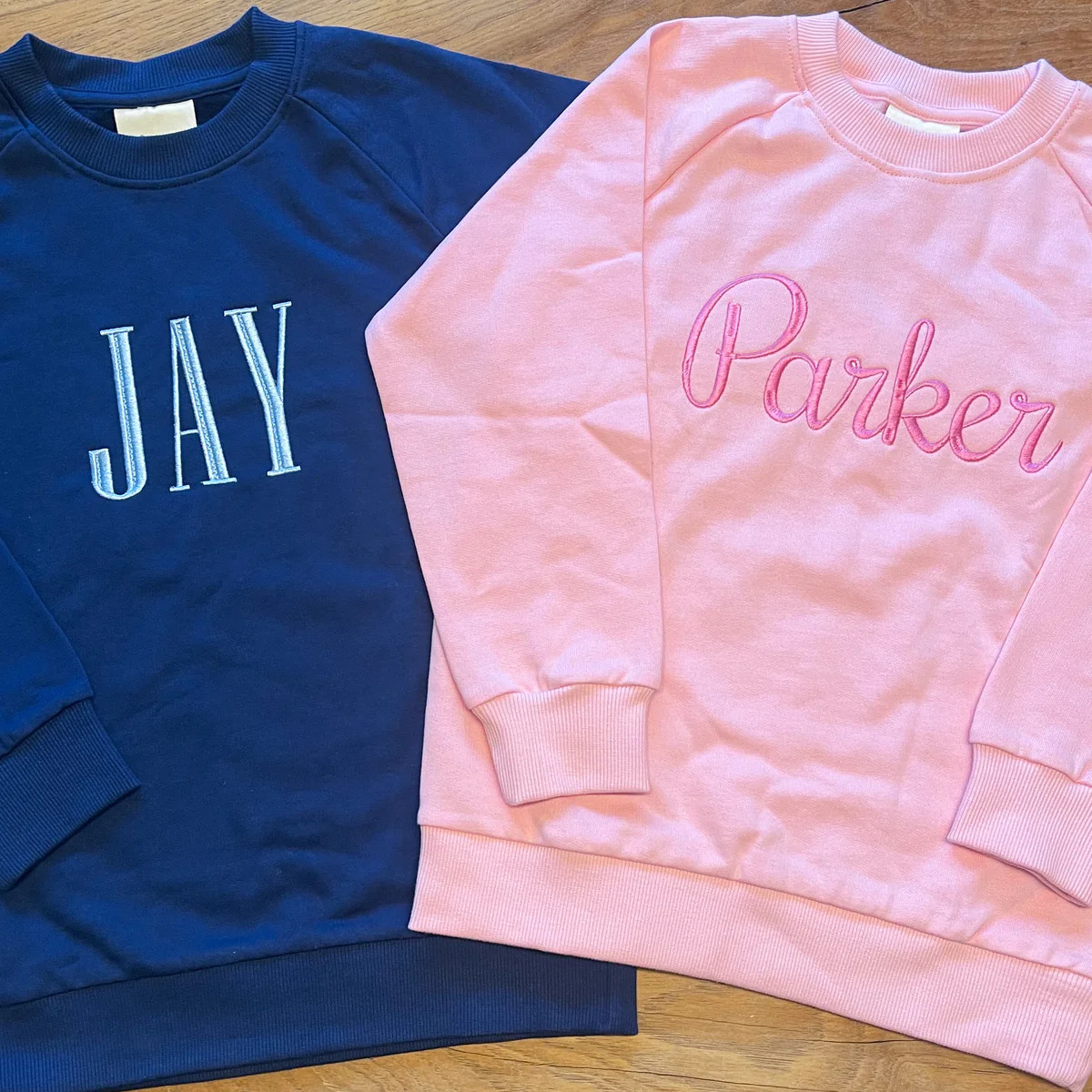 Kids Oversized Sweatshirt - Navy | Lovely Little Things Boutique