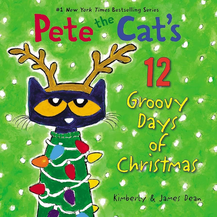 Pete the Cat's 12 Groovy Days of Christmas: A Christmas Holiday Book for Kids | Amazon (US)