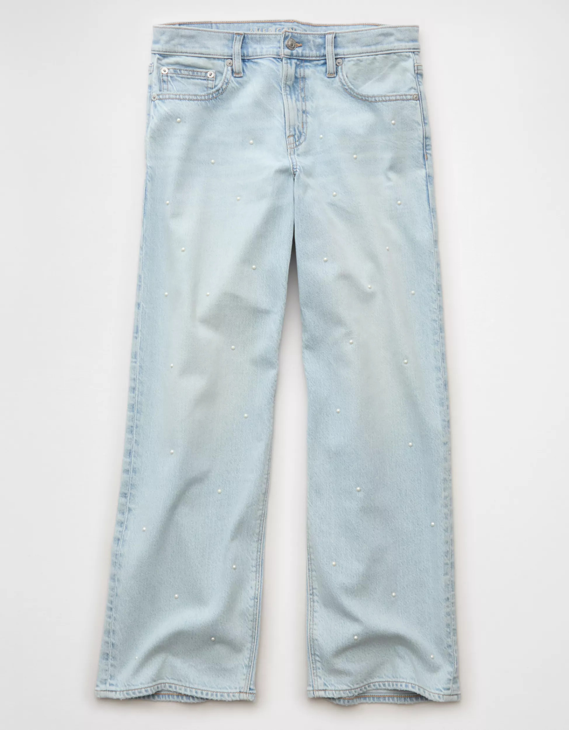 AE Strigid High-Waisted Stovepipe Jean | American Eagle Outfitters (US & CA)
