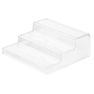 Linus 3-Tier Cabinet Organizer in Clear | The Home Depot