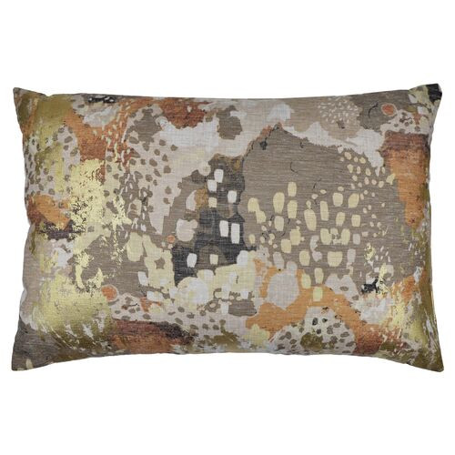 Tillie 16x24 Linen Lumbar Pillow, Canyon | One Kings Lane