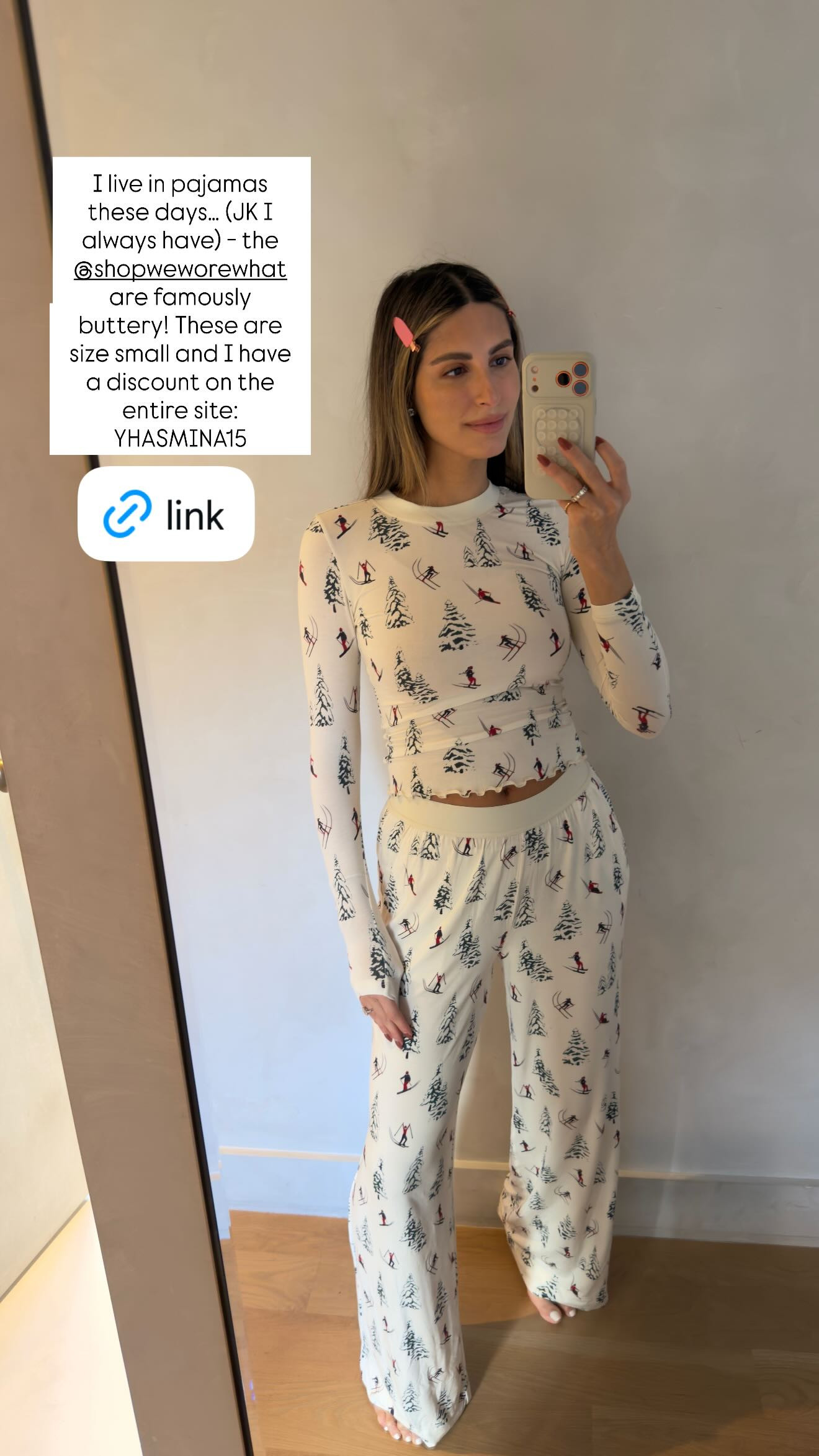 I live in pajamas these days... such a cute pair from weworewhat! 

 #LTKHoliday