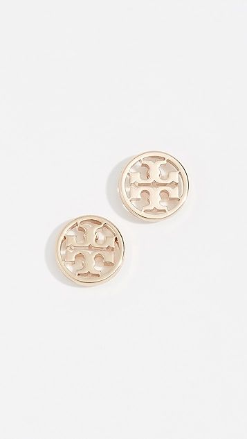Logo Circle Stud Earrings | Shopbop