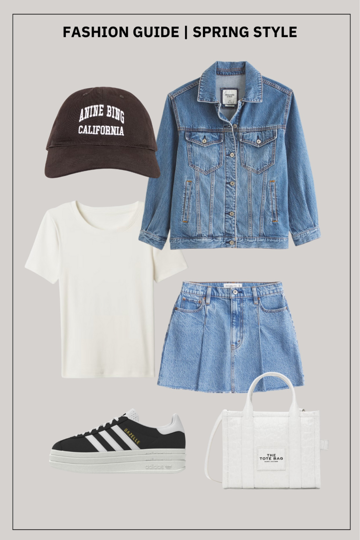 outfit inspo for spring 🤍