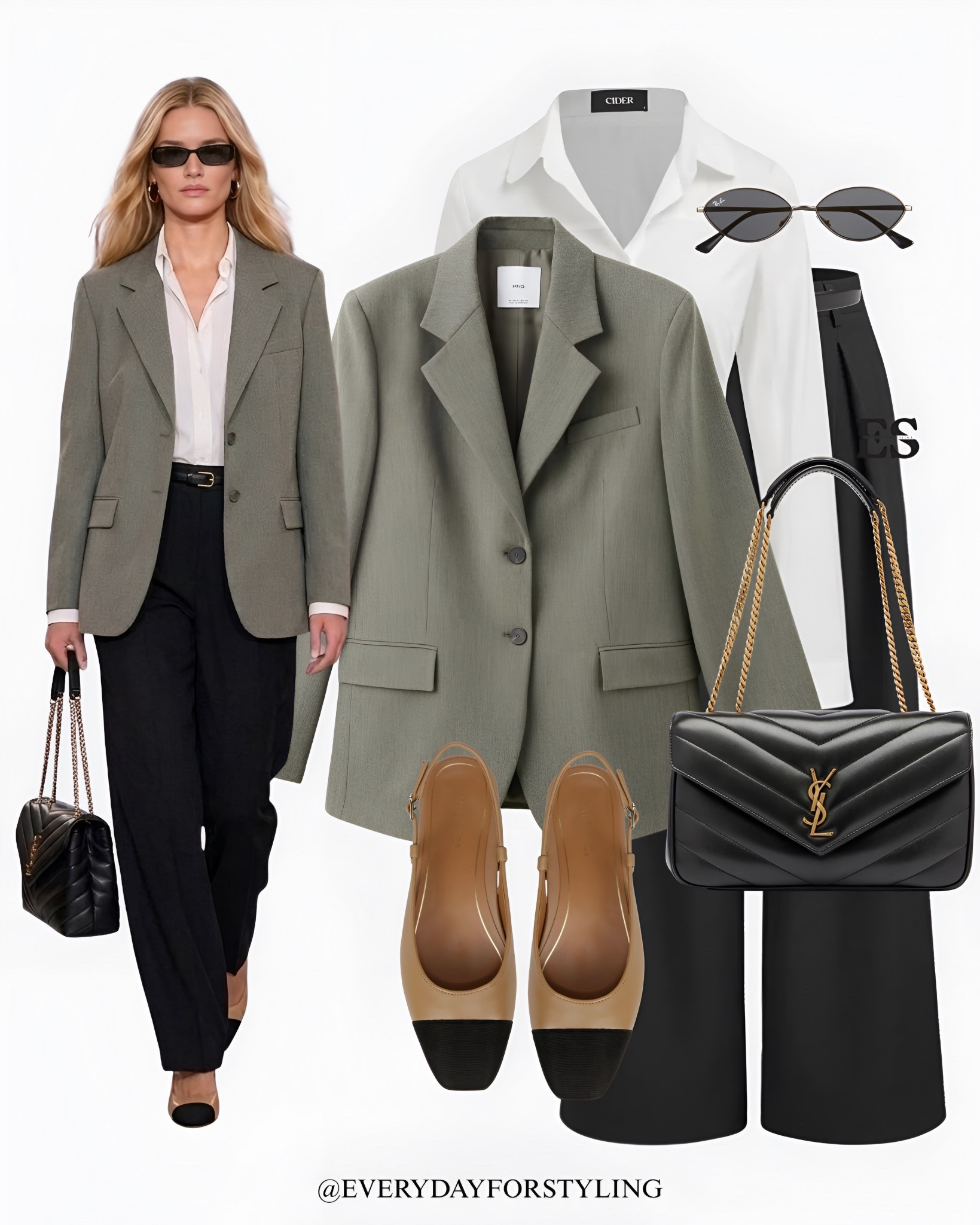 Olive blazer with black trousers for a modern professional outfit 🥝

two tone slingbacks outfit, workwear outfit ideas women, office outfit inspiration women, spring work outfits women, business casual outfits women, slingback heels outfit women, professional outfit ideas women, blazer work outfit women, tailored suit outfit women, elegant office style women, minimalist work outfits women, classic workwear outfits women, neutral work outfits women, chic office outfits women, smart casual work outfits women, spring style, summer outfit ideas, how to wear, what to wear, ways to style, everydayforstyling

#zara #workwearstyle, #officeoutfits, #outfitinspiration, #springstyle, chicstyle


#LTKWorkwear #LTKootd #LTKSeasonal