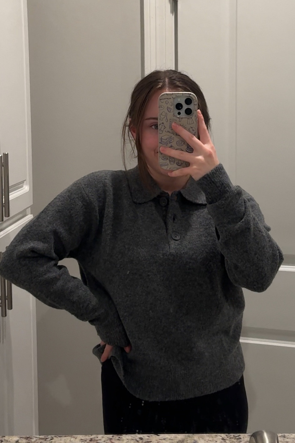 the coziest sweater!!! looks super cute with leggings, jeans or even to work! I got a size S ♥️

#LTKGiftGuide #LTKHoliday #LTKSeasonal