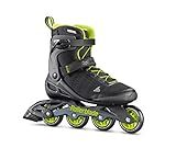 Rollerblade Zetrablade Elite Men's Adult Fitness Inline Skate, Black and Lime, Performance Inline Sk | Amazon (US)