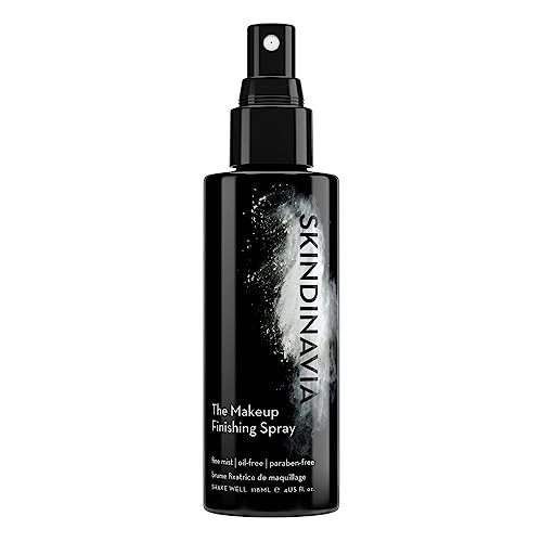 Skindinavia The Makeup Finishing Spray, Classic Makeup Setting Spray, All-Day Wear, Long-Lasting Up to 16+ Hours, Heat-Resistant & Waterproof, Cooling Fine Mist, 4.0 Oz | Amazon (US)