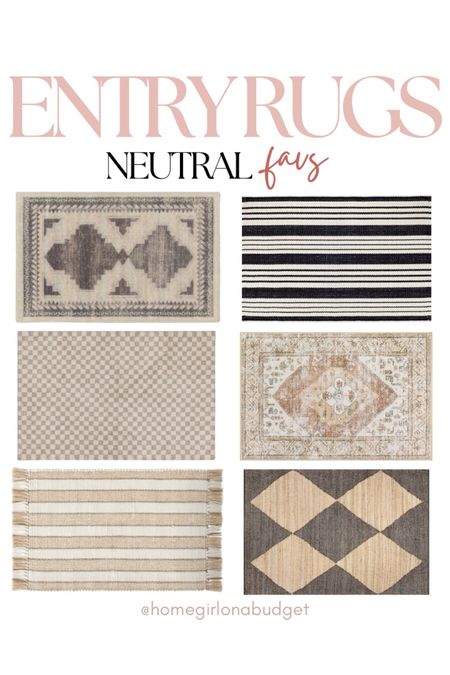 Entryway rug ideas! Entry rug, entry way rug, entrance rug, small rug, 2x3 rug, 4x6 rug, neutral rug (4/19)

#LTKstyletip #LTKhome