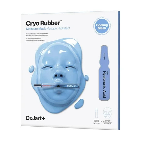 Dr.Jart+ Cryo Rubber Face Mask HYZ01 with Moisturizing Hyaluronic Acid | Korean Skin Care 1.41 Ounce | Walmart (US)