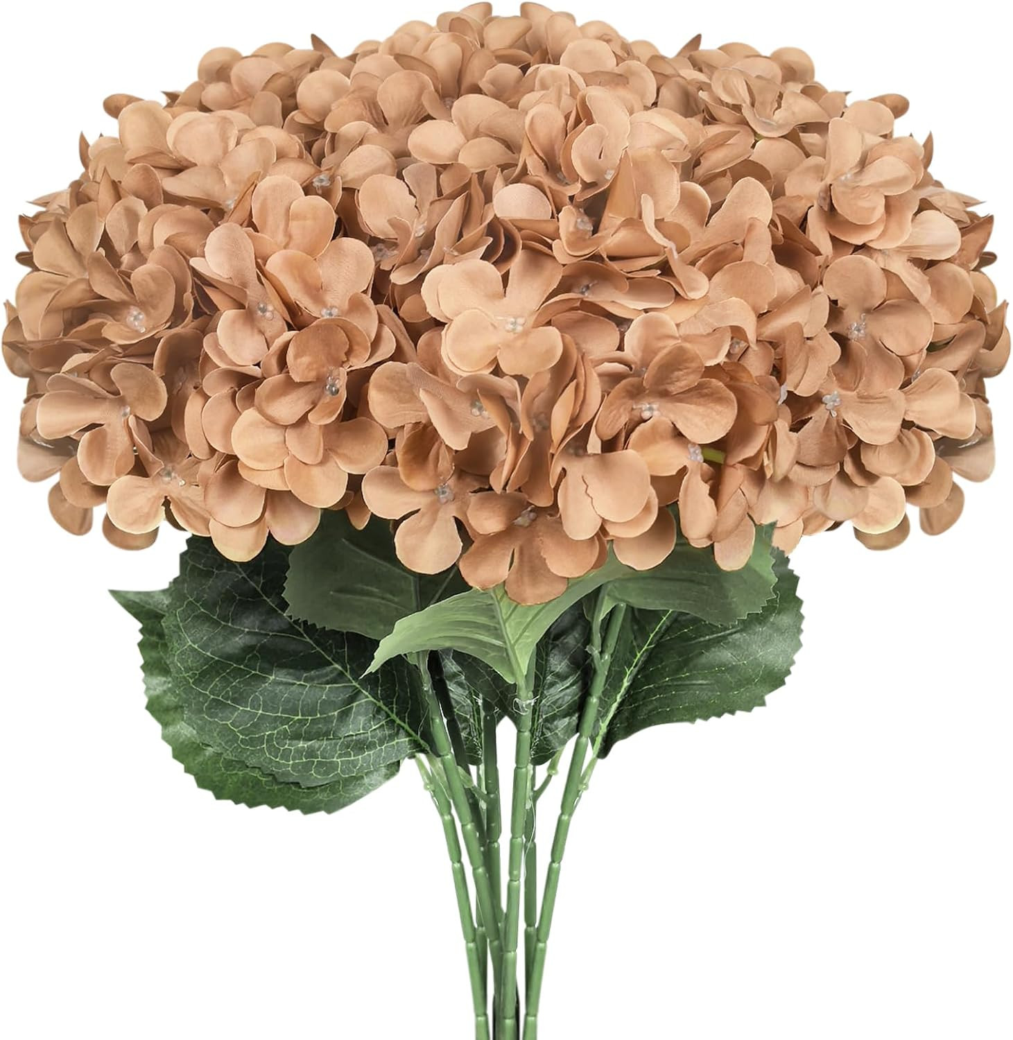 6 PCS Artificial Hydrangea Flowers, Home Wedding Party Decor Centerpieces | Amazon (US)