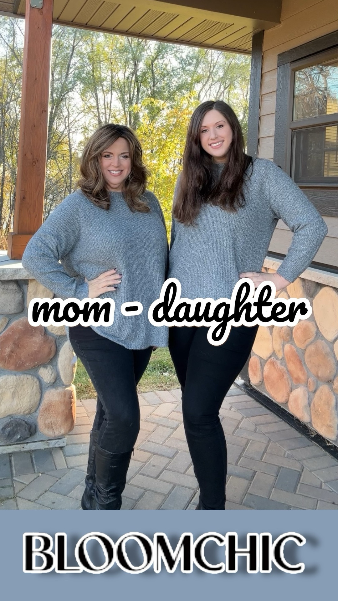 Mom (5’4”, 1X 14/16) & daughter (5’10”, L 12) sweater try-on from @bloomchicofficial 🧶
🌈 Wool-blend cable knit – warm & cozy
🎀 Gray bow-back sweater – lightweight & cute!
✨ 30% OFF for new shoppers!

Shop both looks here ➡️ 

#BloomChic #LTKCurves #FallStyle #CozySweaters #PlusSizeFashion


#LTKPlusSize #LTKMidsize #LTKFindsUnder50