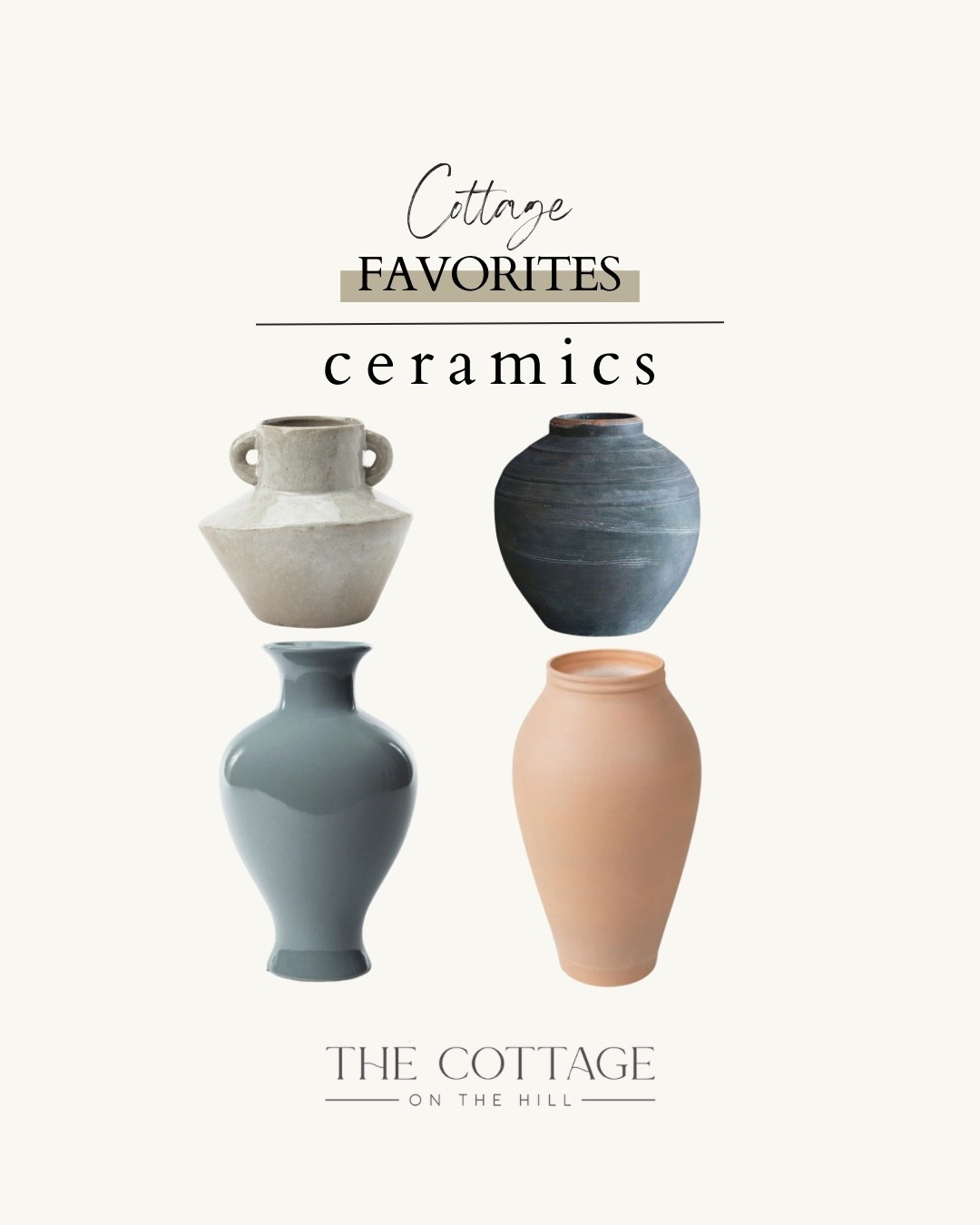 Here are some of my favorite ceramics that are great to style open shelves with. 

#LTKHome