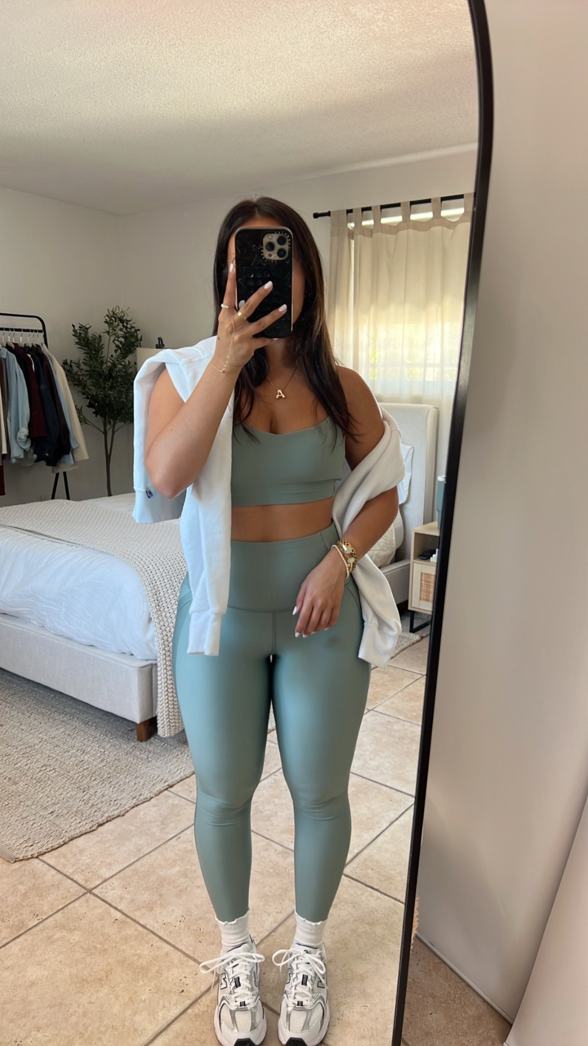 Workout outfit of the day, matching set, affordable style, athleisure outfit, New Balance 530s 

#LTKFindsUnder100 #LTKPetite #LTKActive