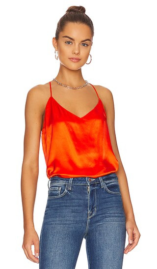 Kylee Racer Tank in Golden Poppy | Revolve Clothing (Global)