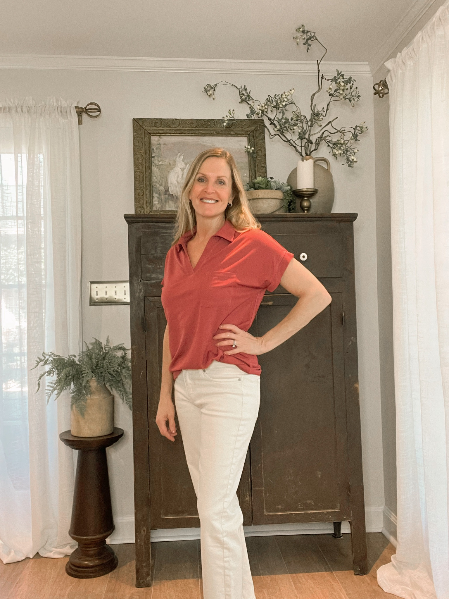 And here’s another super cute top that so comfortable !

#LTKfindsunder50 #LTKSeasonal #LTKover40