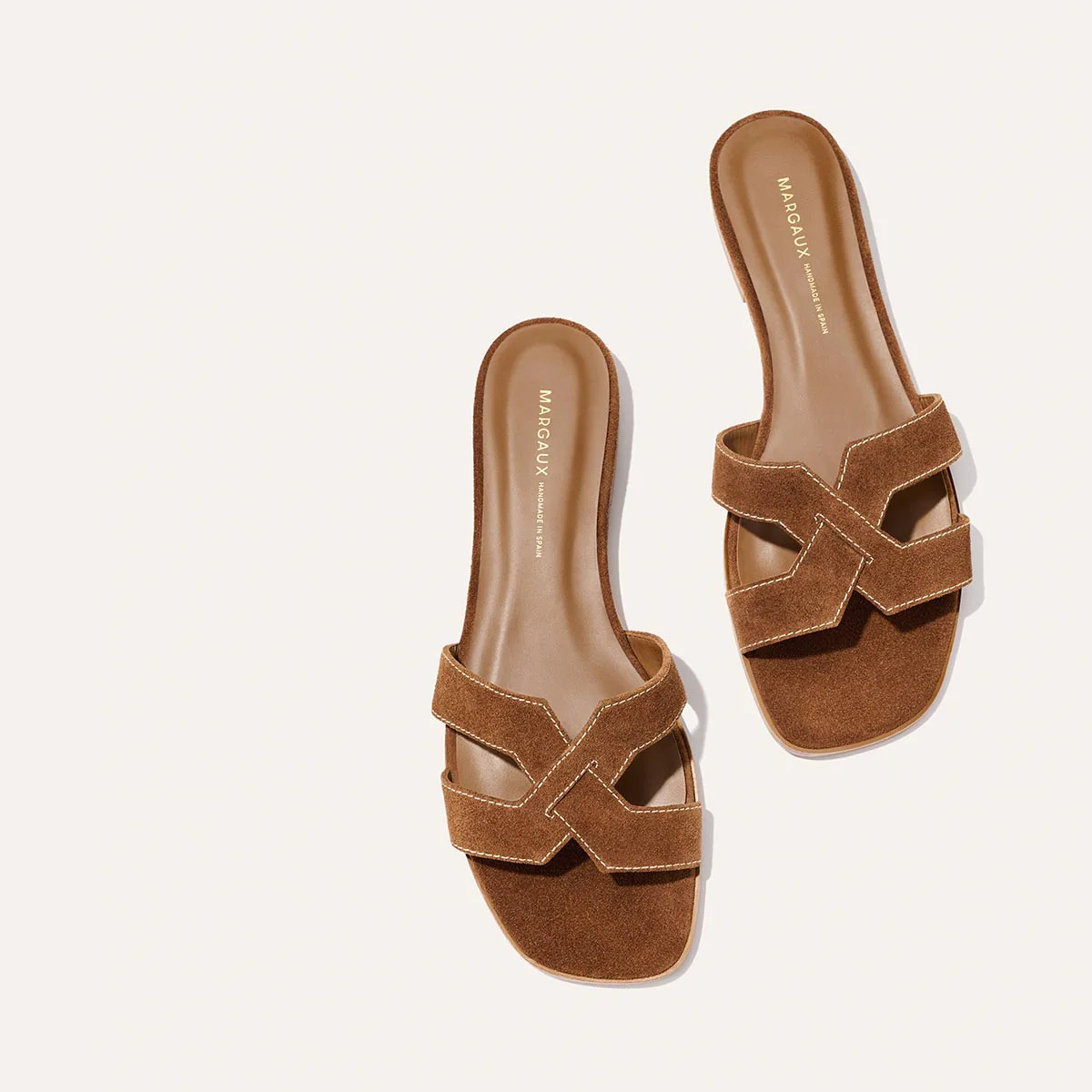 The MX Sandal - Saddle Suede | Margaux