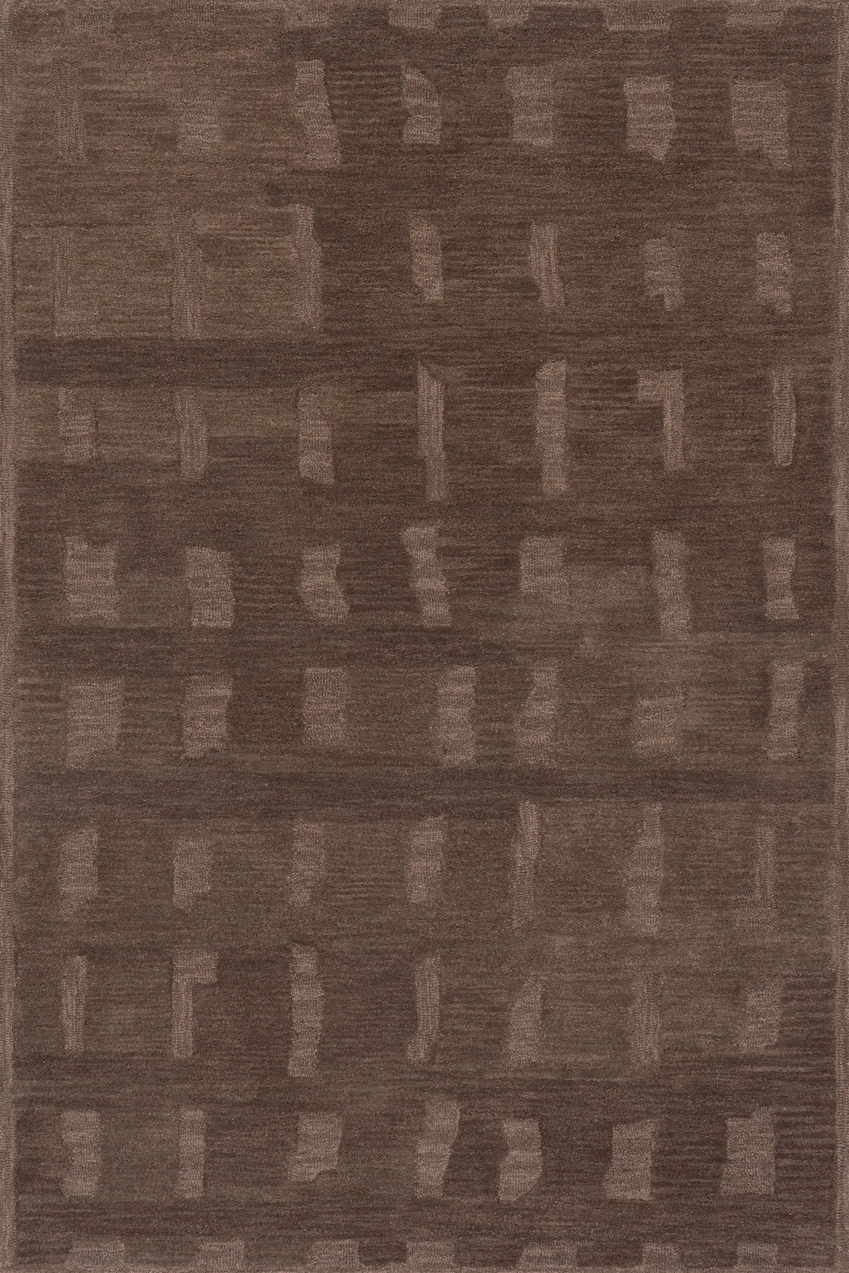 Vinel Modern Abstract Rug | Brown | Rugs USA