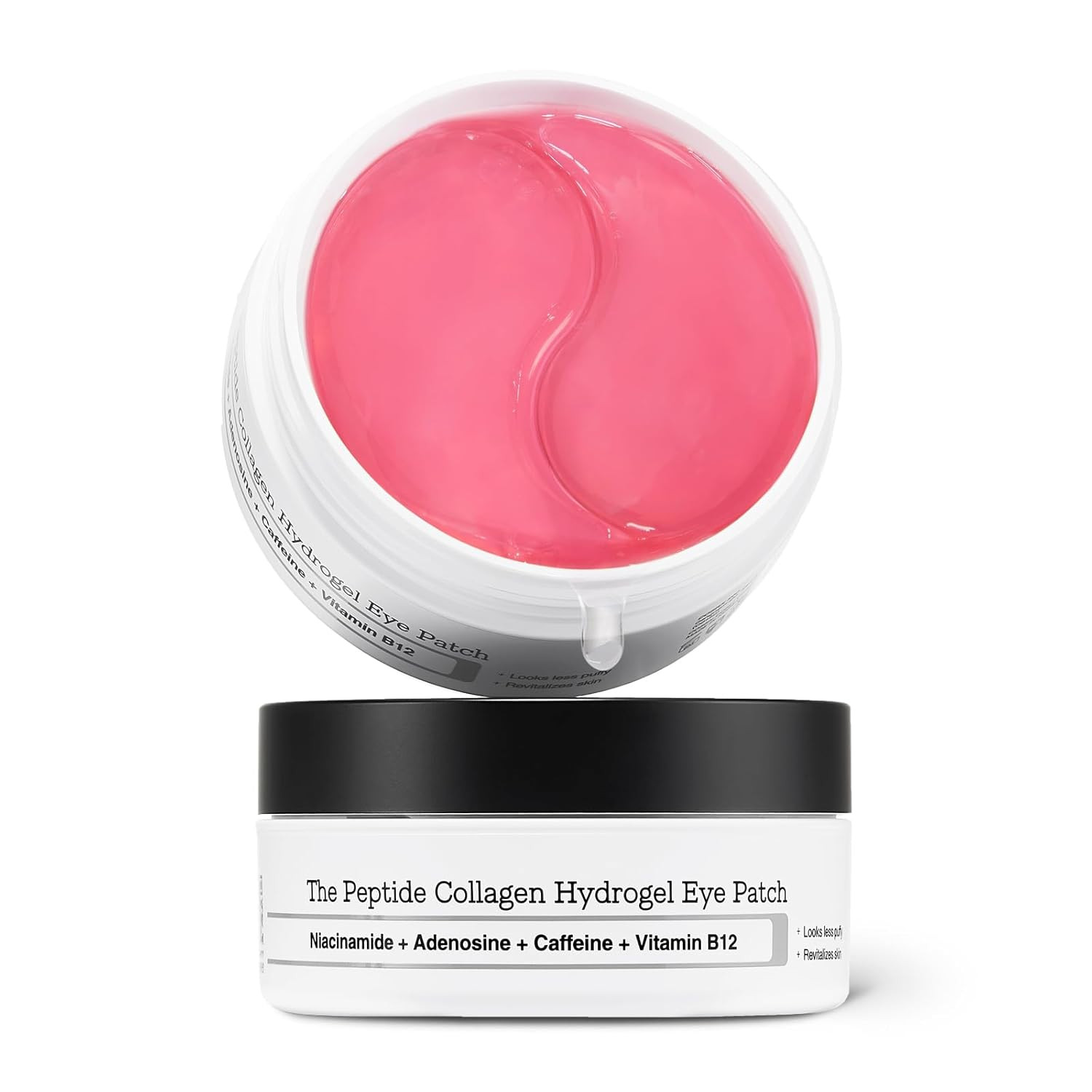 COSRX Pink Peptides Collagen Hydrogel Eye Patch for Puffy Eyes and Dark Circles, Under Eye Mask, ... | Amazon (US)