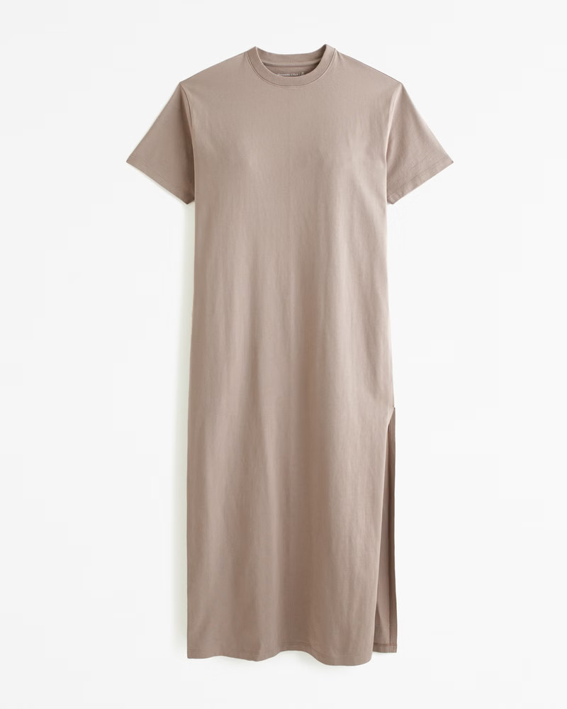 T-Shirt Maxi Dress | Abercrombie & Fitch (US)