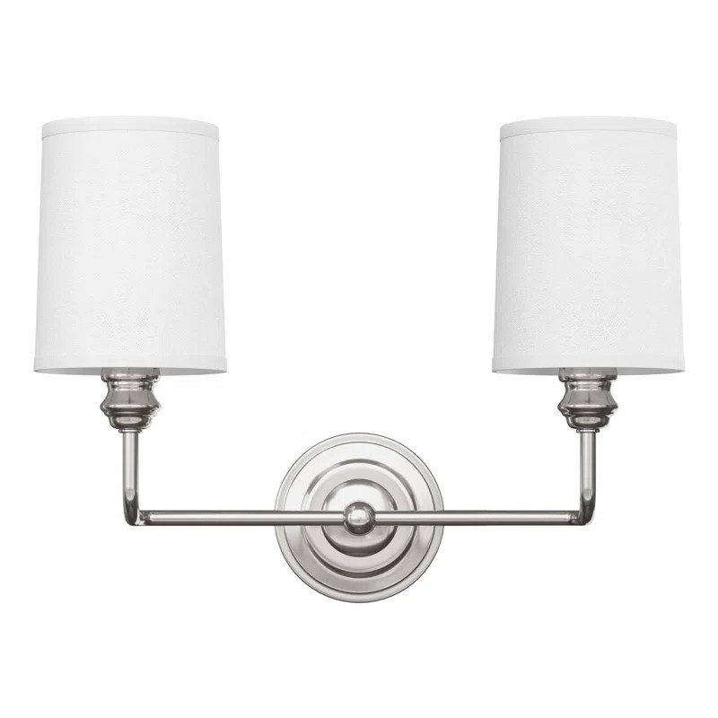 Poplin 2 - Light 15" Wide Bathroom Vanity Light | Wayfair North America