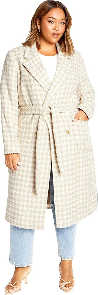 City Chic Women's Citychic Plus Size Coat Julissa | Amazon (US)