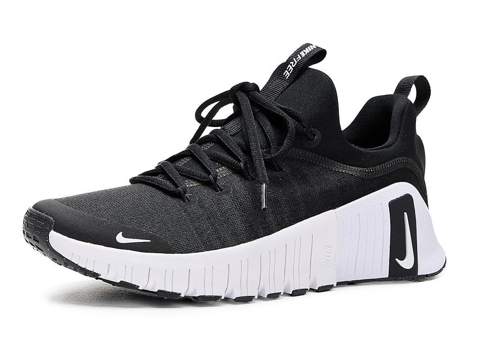 Nike Free Metcon 6 Women's Shoes Black/White : 6.5 M, Textile | Zappos